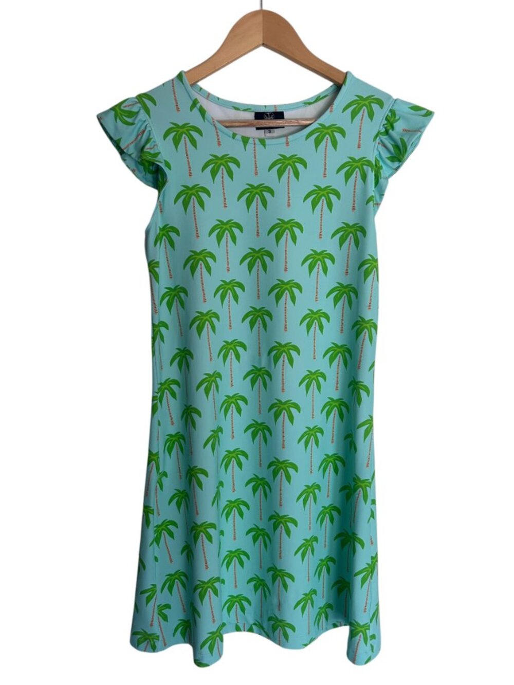 Sailor Sailor Palm Tree Print Dress Small